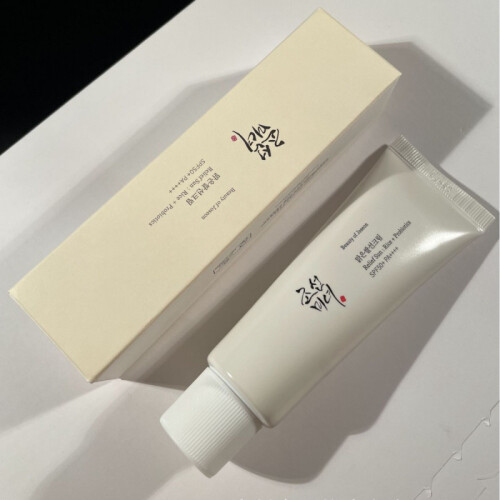 Ομορφιά του Joseon Relief Sunscreen Ρυζιού Probiotics 50ml Περιποίηση Επουλωτική και Λαμπερή