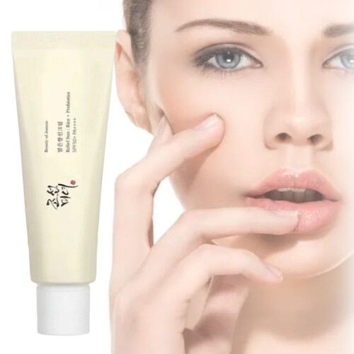 Ομορφιά του Joseon Relief Sunscreen Ρυζιού Probiotics 50ml Περιποίηση Επουλωτική και Λαμπερή 1