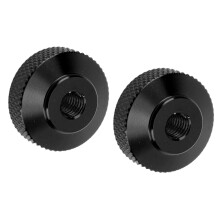 2 Stück Aluminium-Kettenverstellmuttern für Monkey & Super CUB 22mm Schwarz