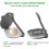 (green)Creative 2 In 1 DIY Dumpling Maker Dumpling Skin Press Dough Presser Mold With Spoon 2