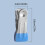 (Refrigerator Egg Storage Box)Refrigerator Eggs Storage Box Plastic Food Storage Container Pull-out 3