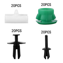 For BMW E36/E46 Side Skirt Forming Fastener Cord Fixed Rivet 80pcs Set 51711932996 Accessories