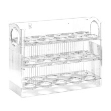 (Rot) Silikon-Muffinform mit 12 oder 6 Tassen, leicht zu entformen und faltbarem Design, Dessertformen