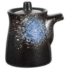 720ML Glasteekanne Wassertrennung Innenbehälter Ein-Klick-Magnetschalter Teefiltration Teekanne