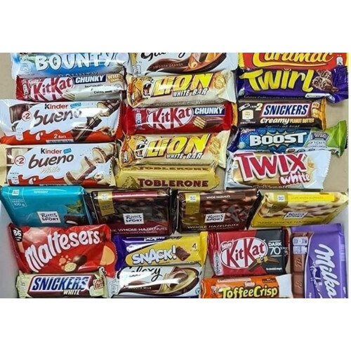 Mega Mix 9 Different Full Size Chocolate Gift Hamper 2
