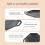 ()Silicone Round Cake Pans, 6 Packs Nonstick Silicone Mold 3