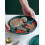 Rundes Rattantablett mit Muscheldesign, dekoratives Ablagetablett 4