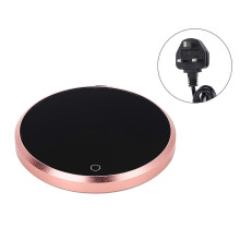 2 Roségold-Tabletts, Schmucktablett aus Edelstahl, ovale Handtuch-Aufbewahrungsplatte, Tee- und Obsttabletts