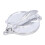 ()2Pcs MultiFunctional DIY Cake Bread Cutter Slicing Guide Tool Home Kitchen Accessory(White and Pink 4
