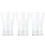 ()6Pcs Household Cookie Molds Transparent Candy Molds Plastic Baking Molds Baking Accessory 2