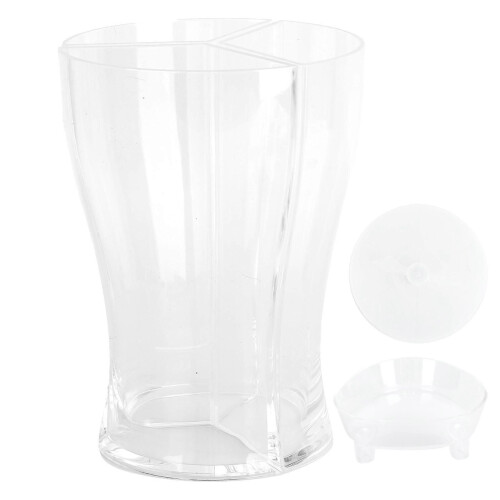 ()6Pcs Household Cookie Molds Transparent Candy Molds Plastic Baking Molds Baking Accessory