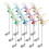 ()5pcs  Set Stainless Steel Anti rust Measuring Cup Spoon Baking Cooking Tool 1