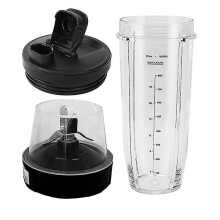 Macina sale e pepe elettrico 80 ml in acciaio inox Macinatore automatico per vari condimenti Cordl