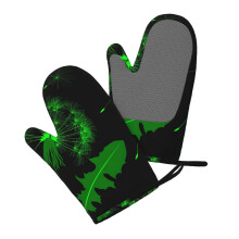 Ofenhandschuhe mit lustigem Giraffen-Tierdruck, Silikonhandschuhe, 1 Paar, rutschfest, hitzebeständig,