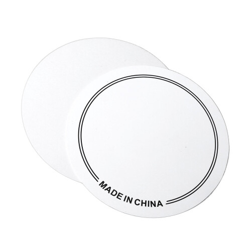 2PCS Drum Head Patch PET Wear Resistant Drumhead Patch Protector for Practice Performance Single Pedal White