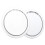 2PCS Drum Head Patch PET Wear Resistant Drumhead Patch Protector for Practice Performance Single Pedal White 14