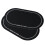 2PCS Drum Head Patch PET Wear Resistant Drumhead Patch Protector for Practice Performance Double Pedal Black 1