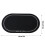 2PCS Drum Head Patch PET Wear Resistant Drumhead Patch Protector for Practice Performance Double Pedal Black 2