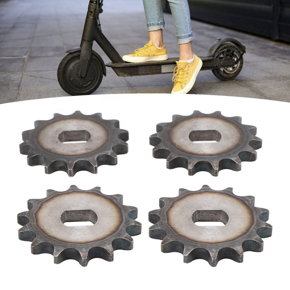 4Pcs 428 14T Chain Sprocket 12X17mm H Hole Steel Electric Scooter Sprocket For My1020 High Speed Motor 7691316969179