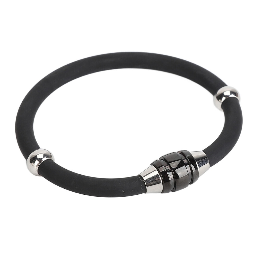 Anti Static Bracelet Elastic Negative Ion Portable Silicone Bracelet Wristband For Outdoor Activity 20Cm/7.9In 6951316970485