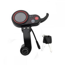 Medidor de kilometraje ZQ-100 con llave, medidor de velocidad ajustable para scooter eléctrico, pantalla de 6 pines, compatible con scooters