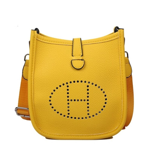 Solid color simple letter small square bag crossbody bag