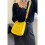 Solid color simple letter small square bag crossbody bag 5