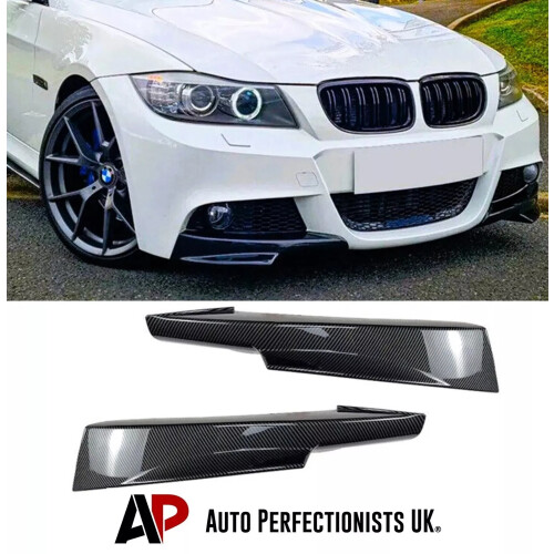 For BMW 3 Series E90 E91 LCI Front Corner Splitters M Sport 2009-2012