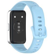 Kompatibilný s Huawei Band 8/8 NFC/9/9 NFC lesklý silikónový remienok na hodinky Náhradný remienok na hodinky