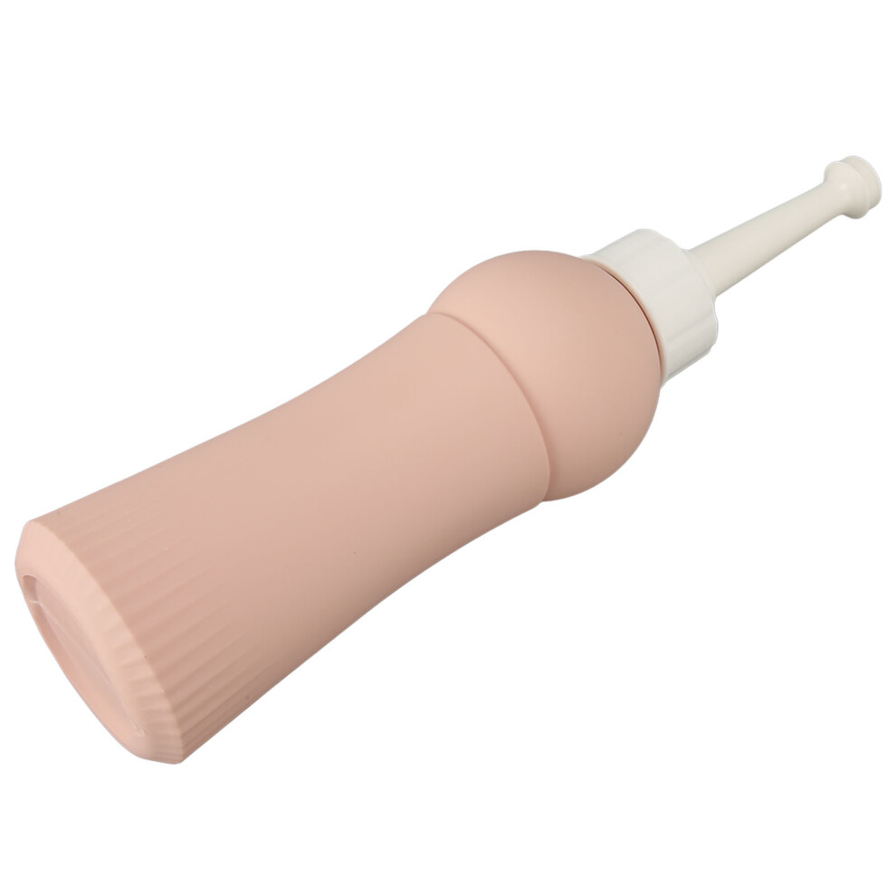Vaginal Washer Safe Practical PP 500ML Ergonomic Design Perineal Douche Bottles for Postpartum Hygiene Care Straight Head Model