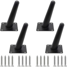 Gambe regolabili per mobili, 12 pollici / 30 cm, gambe oblique per mobili, set da 4, gambe per divano