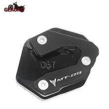 Motorfiets CNC Kickstand Voet Zijstandaard Verlengstuk Ondersteuningsplaat Vergroot Voor Yamaha MT09