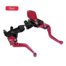 Scl Motos Universele 1 paar 22mm handvat hydraulische motorfiets koppeling remhendel pomp hoofdcilinder