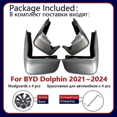 Parafango posteriore per auto per BYD Dolphin 2021 2022 2023 2024 Paraspruzzi Paraspruzzi Parafango 2