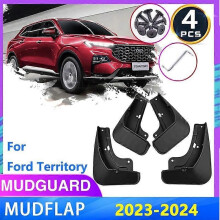 Guardabarros delanteros y traseros para Ford Territory Equator Sport CX756 2023 2024, protectores de