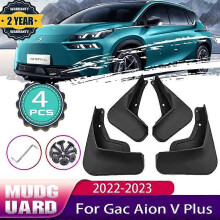 4 guardabarros para coche GAC Aion V Plus, accesorios 2022-2023, New Energy Lightning, protección contra