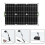 180w Solarpanel Kit 12v Batterieladegerät mit 50a Controller für Caravan Boot Rv 3
