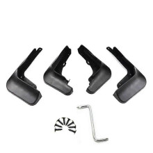 Guardabarros para rueda de coche, protectores contra salpicaduras, guardabarros de TPE suave para Chery