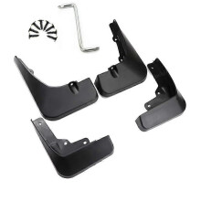 Guardabarros delanteros y traseros resistentes para coche, guardabarros y protección contra salpicaduras