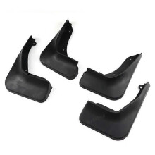 Guardabarros para ruedas de coche, protectores contra salpicaduras, guardabarros de TPE blando para