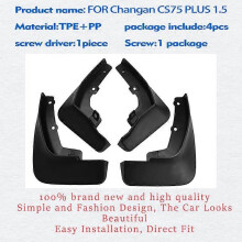 FOR Changan CS75 plus 2022 2023 Lokasuoja Lokasuojat Roiskesuojat Autotarvikkeet Lokasuoja
