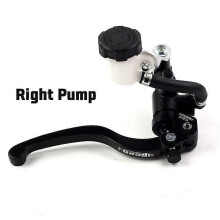 Rechts 17,5 mm motorfiets rem koppeling pomp hendel radiale hoofdcilinder voor motorfiets met 22 mm
