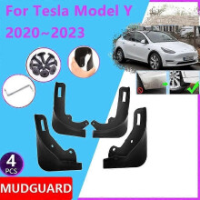 Guardabarros delantero y trasero para Tesla Model Y 2020, 2021, 2022 y 2023