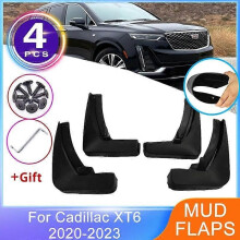 4PCS Auto Schmutzfänger Für Cadillac XT6 2020 ~ 2023 Vorne Hinten Kotflügel Kotflügel Rad Schutz Neue