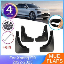 4x Für Xpeng G9 2022 2023 Auto Vorne Hinten Kotflügel Kotflügel Rad Protector Neue Upgrade Schmutzfänger