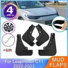 4 stücke Für Leapmotor C11 2022 2023 Vorne Hinten Kotflügel Splash Guards Schmutzfänger Kotflügel Rad