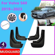 Guardabarros delantero y trasero para Volvo S60 2019-2023, 2020, 2021, 2022, antisalpicaduras