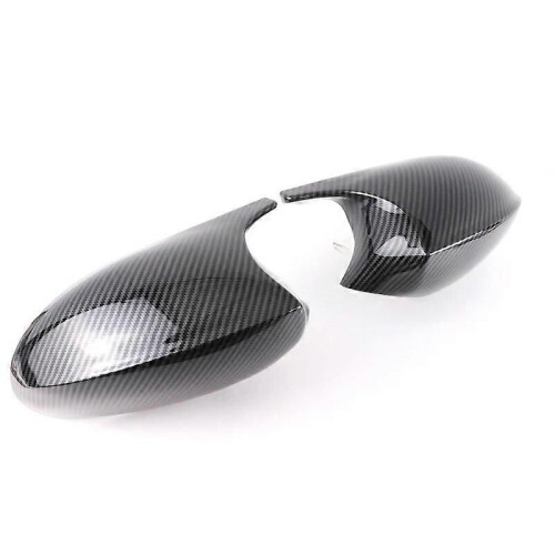 Coque de rétroviseur latéral en fibre de carbone noire pour BMW E90, E91, E92, E93, E81, E87, E82, E88 2