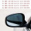 Rückspiegelabdeckung aus Kohlefaser-Muster für BMW 1er 3er E90 E91 E92 E93 E81 E87 E82 3