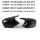 Coque de rétroviseur latéral en fibre de carbone noire pour BMW E90, E91, E92, E93, E81, E87, E82, E88 1